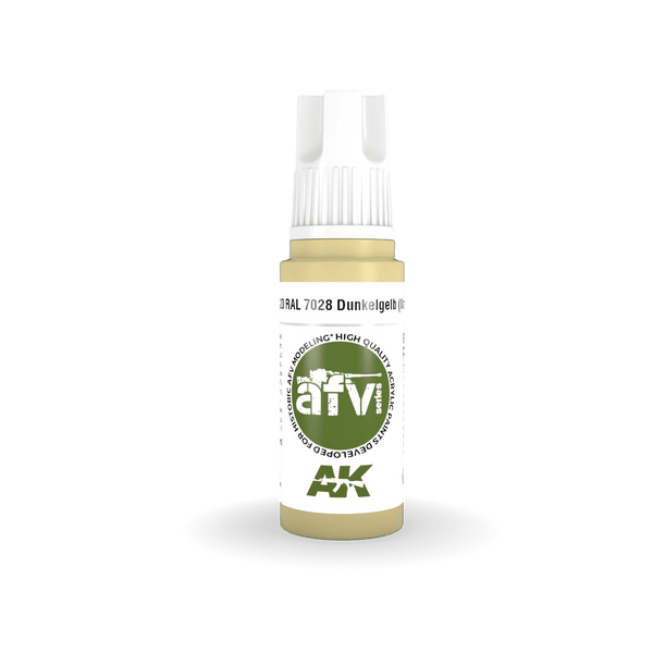 AK Interactive AK11320 3G AFV RAL 7028 Dunkelgelb (Variant) Paint 17ml