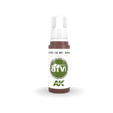 AK Interactive AK11328 3G AFV RAL 8012 Rotbraun Paint 17ml - A-Z Toy Hobby