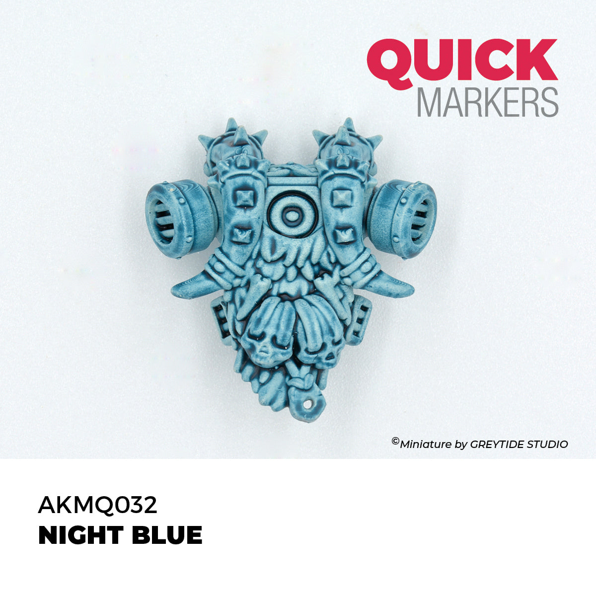 AK Interactive AKMQ032 Quick Markers Night Blue