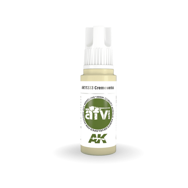 AK Interactive AK11333 3G AFV Cremeweiss Paint 17ml