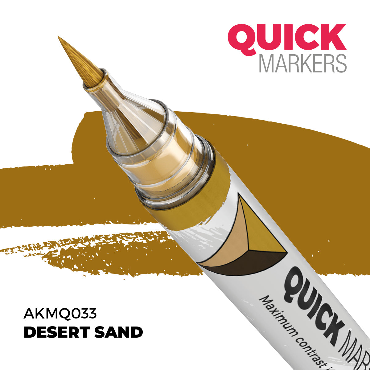 AK Interactive AKMQ033 Quick Markers Desert Sand
