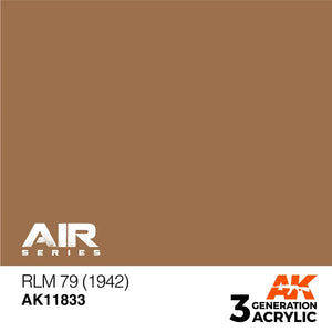 AK Interactive AK11833 3G Air RLM 79 (1942) Paint 17ml - A-Z Toy Hobby