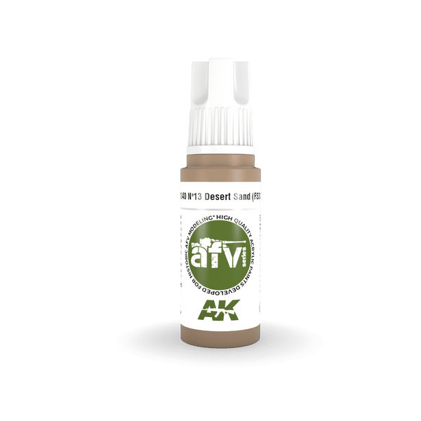 AK Interactive AK11340 3G AFV No13 Desert Sand (FS30279) Paint 17ml