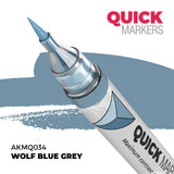 AK Interactive AKMQ034 Quick Markers Wolf Blue Gray