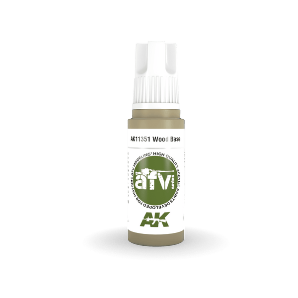 AK Interactive AK11351 3G AFV Wood Base Paint 17ml