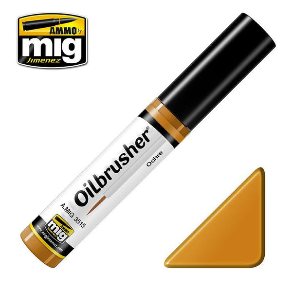 Ammo by Mig AMIG3515 Oilbrusher Ochre - A-Z Toy Hobby