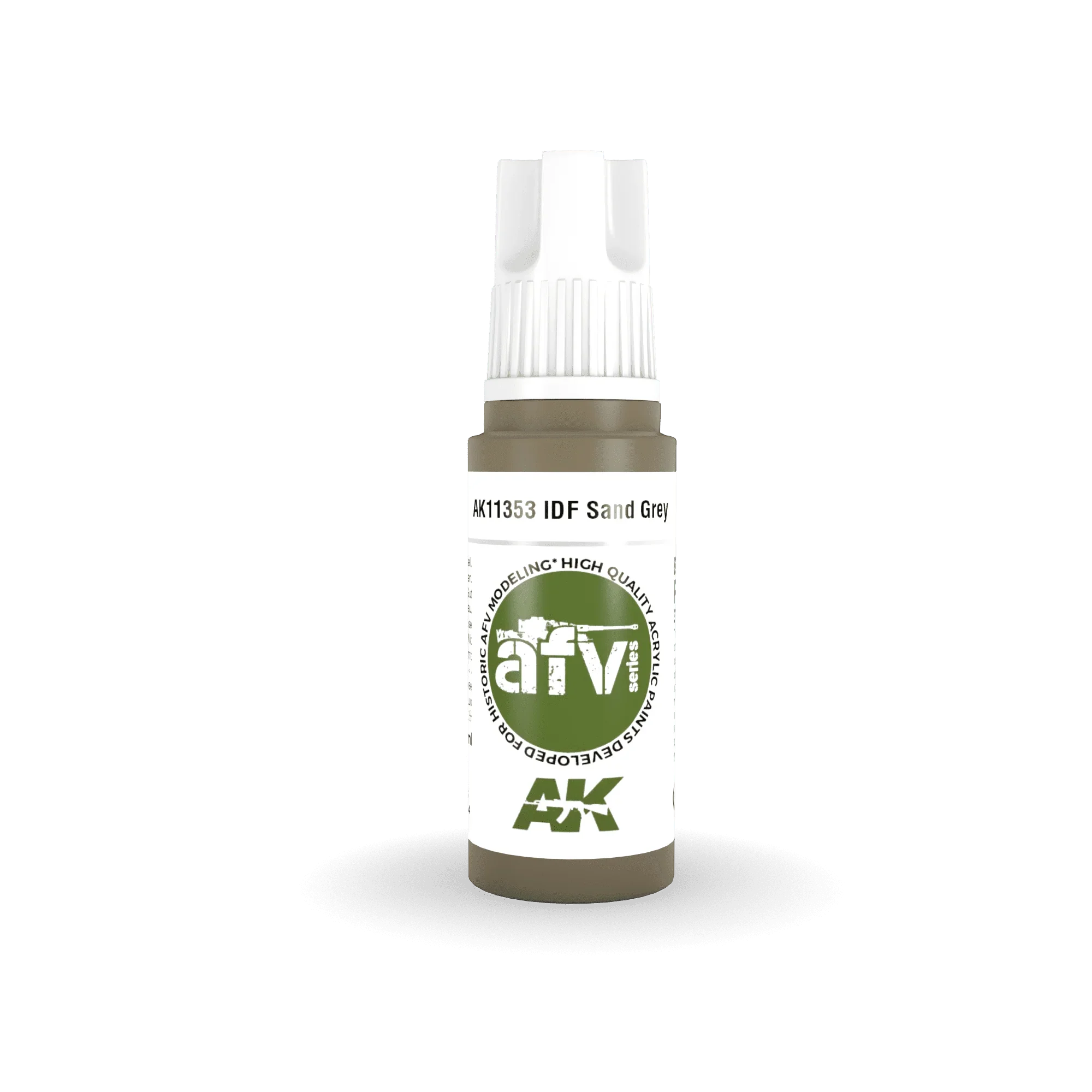 AK Interactive AK11353 3G AFV IDF Sand Grey 1970s-1980s Paint 17ml - A-Z Toy Hobby