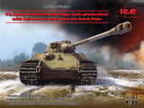 ICM 35364 Pz.Kpfw.VI Ausf.B King Tiger Late Full Interior 1/35 Model Kit - A-Z Toy Hobby