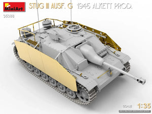 MiniArt 35388 StuG III Ausf. G 1945 Alkett Prod. 1/35 Model Kit - A-Z Toy Hobby