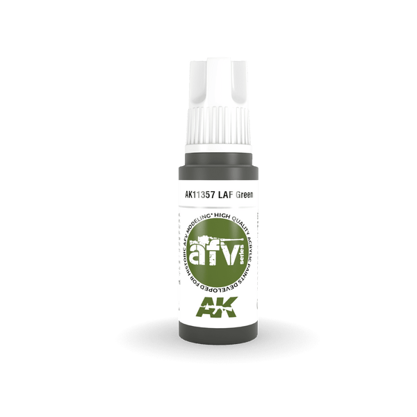 AK Interactive AK11357 3G AFV LAF Green Paint 17ml