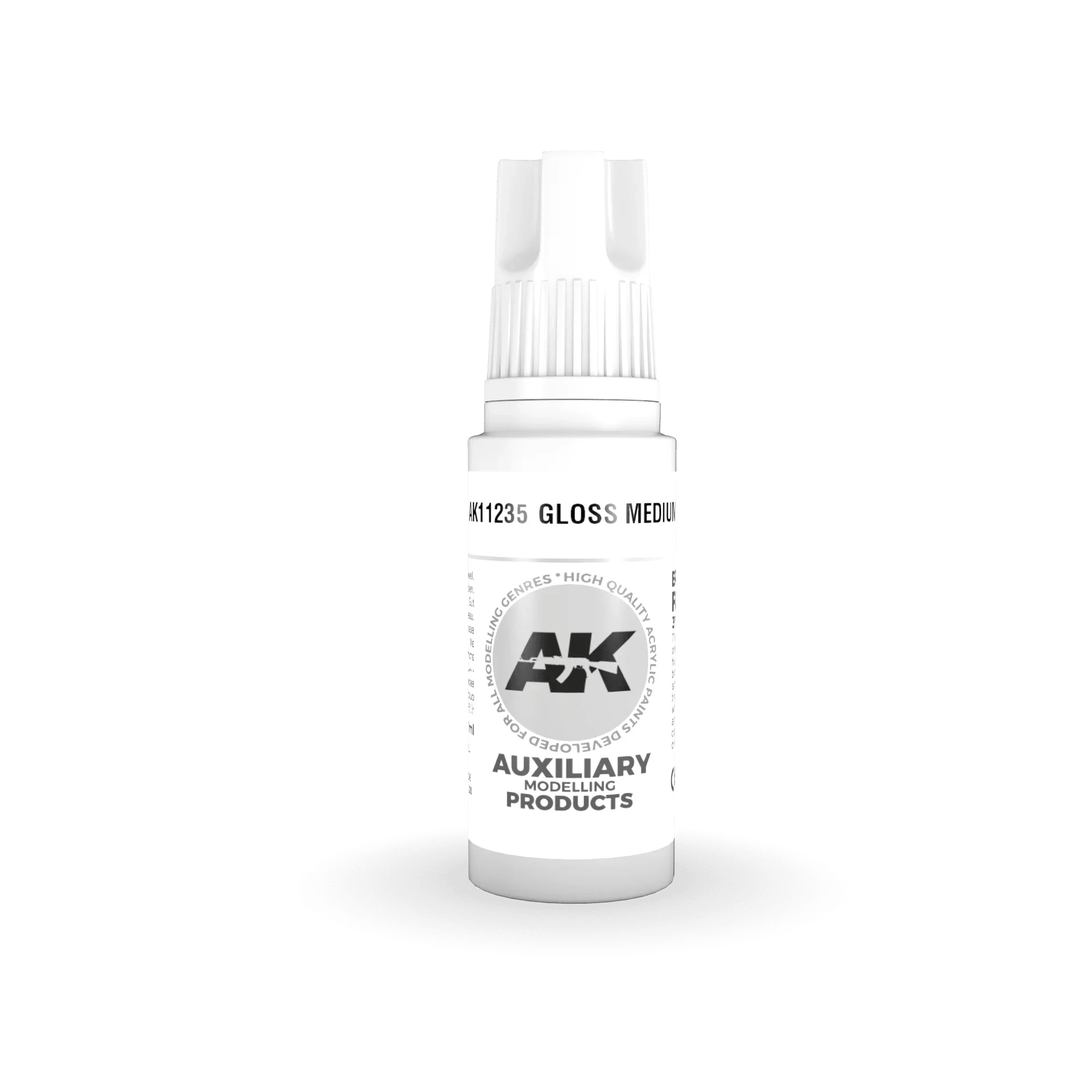 AK Interactive AK11235 Acrylic Gloss Medium 17ml - A-Z Toy Hobby