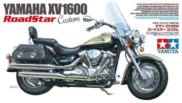 Tamiya 14135 Yamaha XV1600 Road Star Custom 1/12 Model Kit TAM14135 - A-Z Toy Hobby