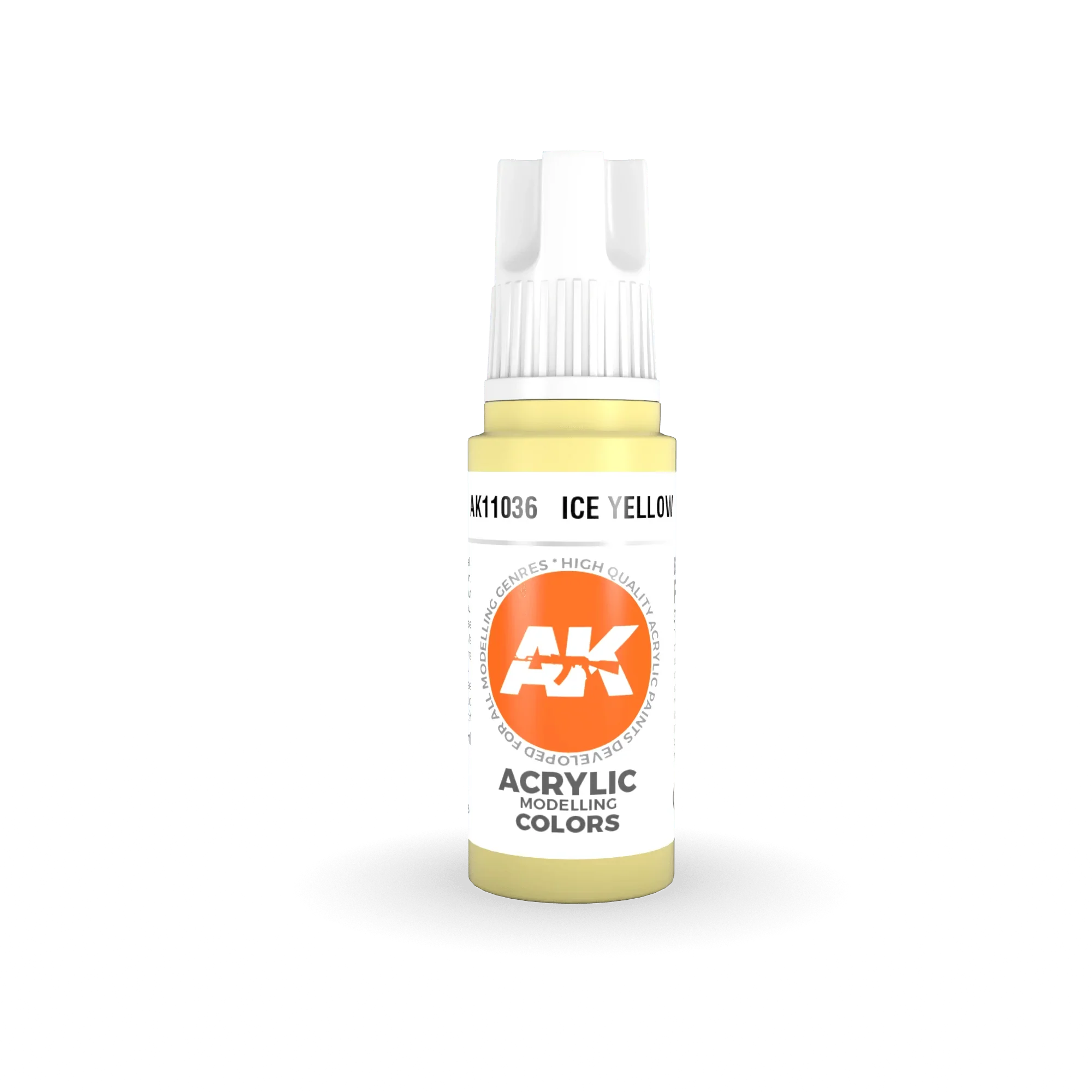 AK Interactive AK11036 3G Ice Yellow Acrylic Paint 17ml - A-Z Toy Hobby