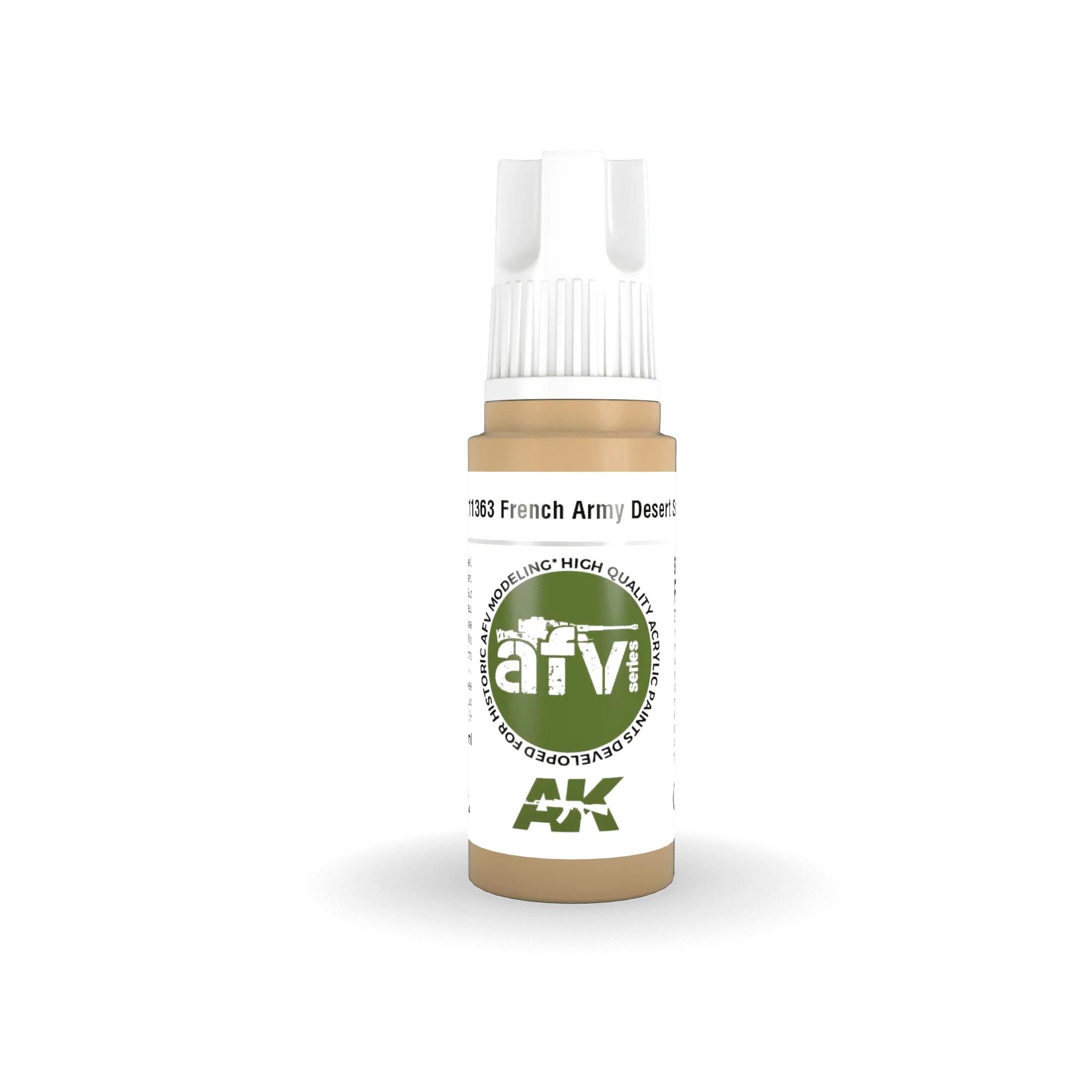 AK Interactive AK11363 3G AFV French Army Desert Sand Paint 17ml - A-Z Toy Hobby