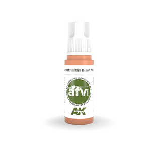 AK Interactive AK11382 3G AFV British Desert Pink ZI Paint 17ml - A-Z Toy Hobby