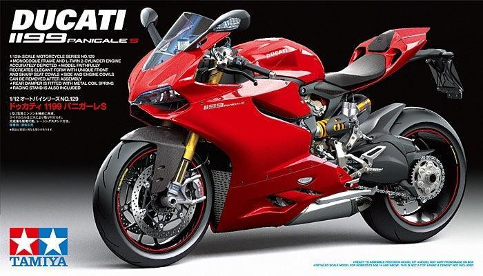 Tamiya 14129 Ducati 1199 Panigale S 1/12 Model Kit - A-Z Toy Hobby