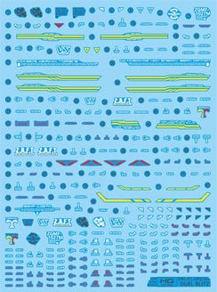 Delpi Water Decal For HG Duel Blitz - A-Z Toy Hobby