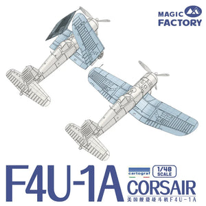 Magic Factory 5003 F-4U-1A Corsair 1/48 Model Kit - A-Z Toy Hobby