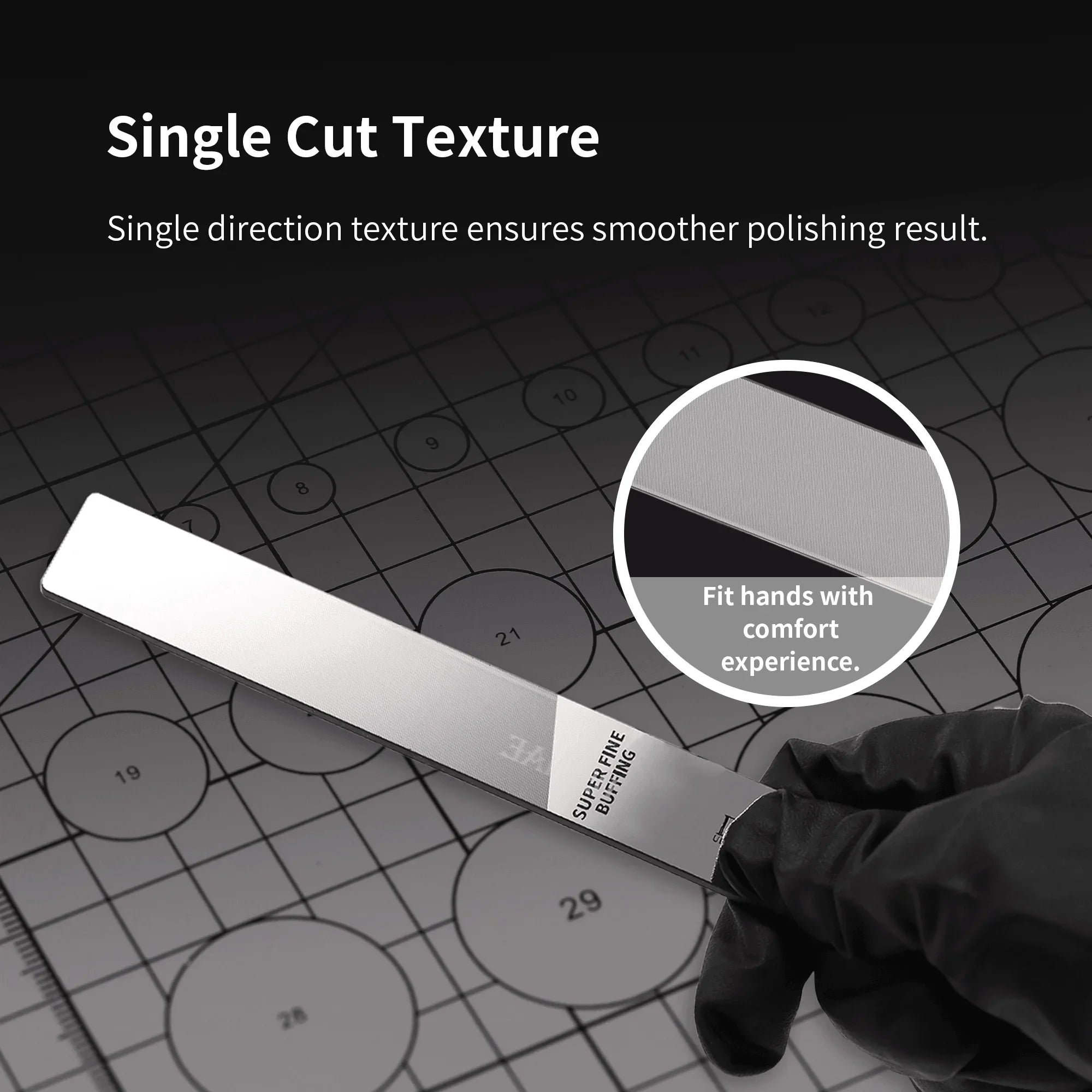 DSPIAE Siren Ultimate Precision Glass File #10000~#12000 MSF-13 - A-Z Toy Hobby