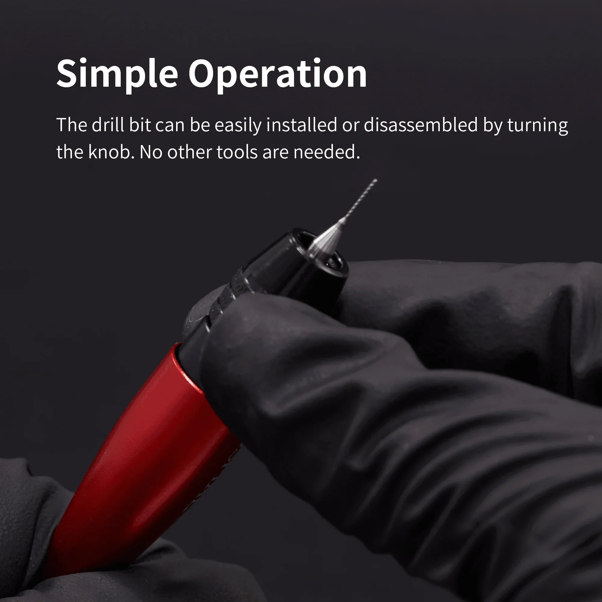 DSPIAE Aluminum Chuck Hand Drill Set with 10 Tungsten Drill Bits AT-VHDS - A-Z Toy Hobby