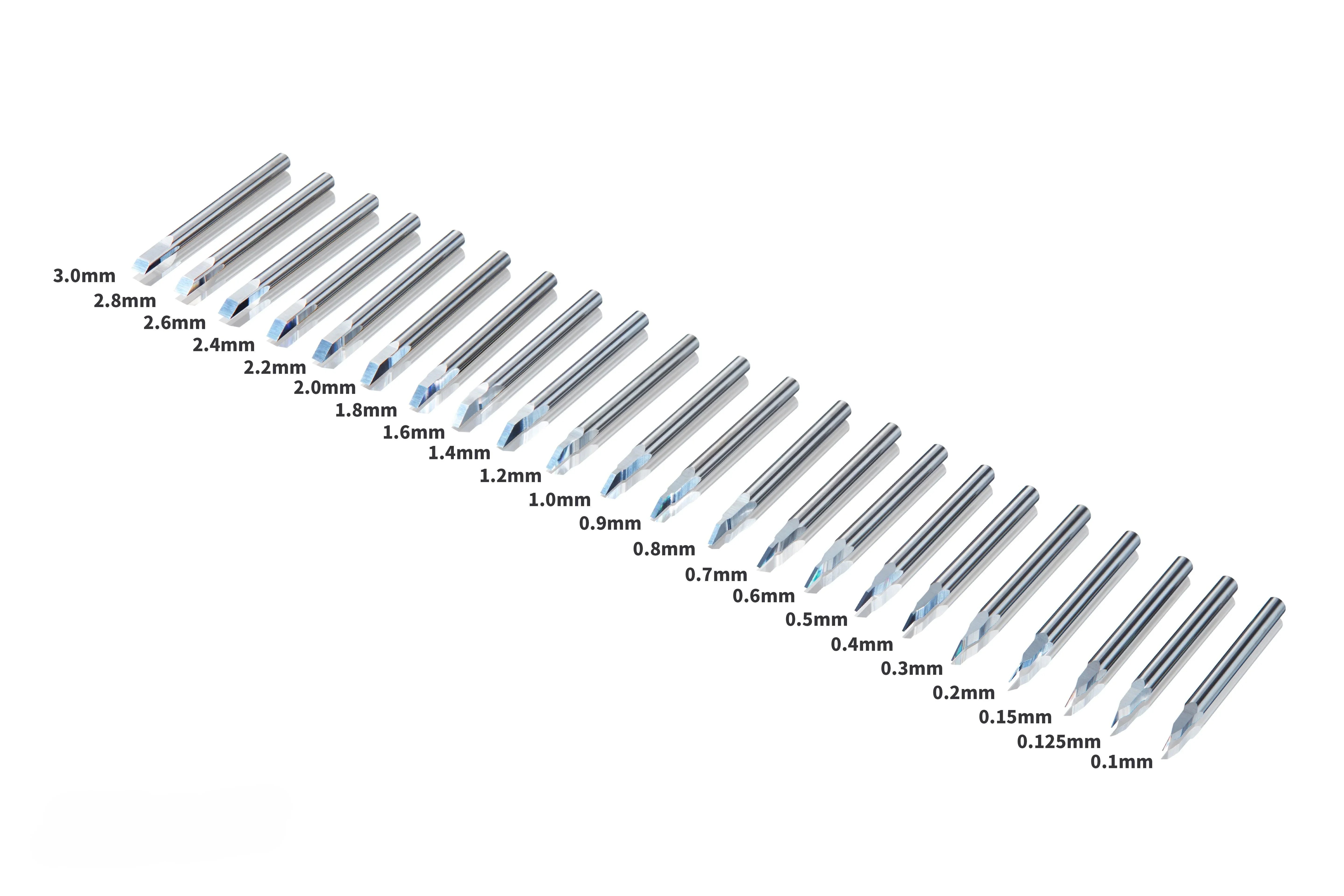 DSPIAE Tungsten Steel Push Broach Chisel PB - A-Z Toy Hobby