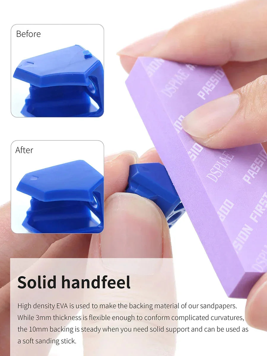 DSPIAE Vigorous Sanding Sponge Set (400, 600, 800, 1000, 1200, 1500, 2000) (42pcs) XSS-S01 - A-Z Toy Hobby