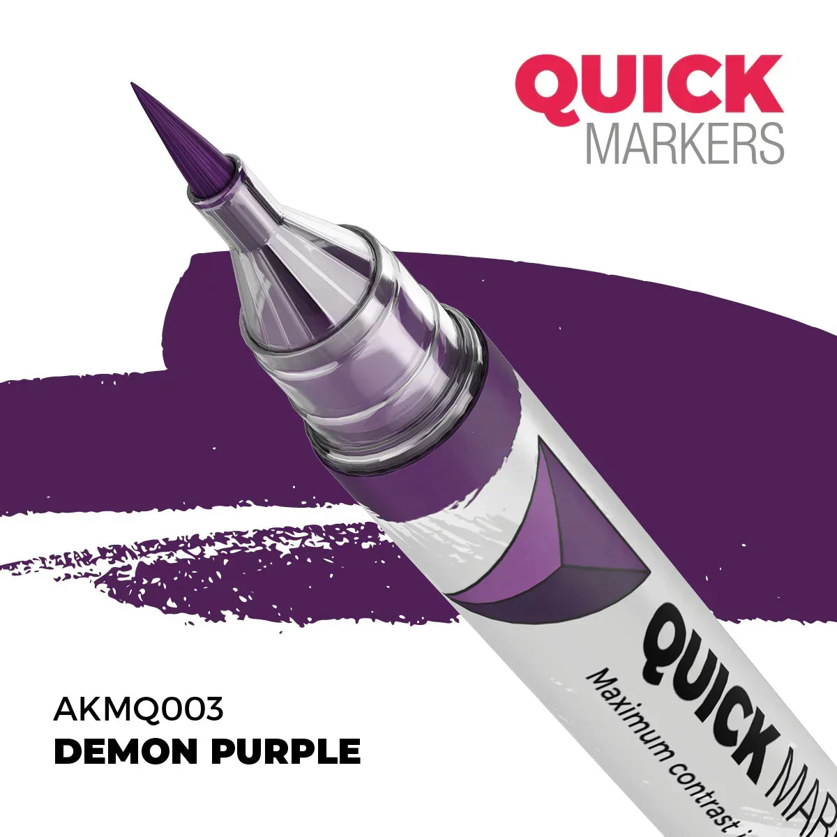 AK Interactive AKMQ003 Quick Markers Demon Purple