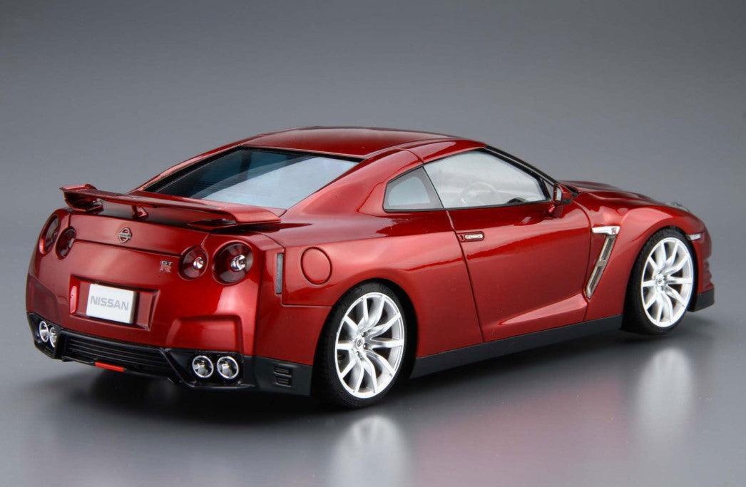 Aoshima 03 Nissan 2014 R35 GT-R Pure Edition 1/24 Model Kit - A-Z Toy Hobby