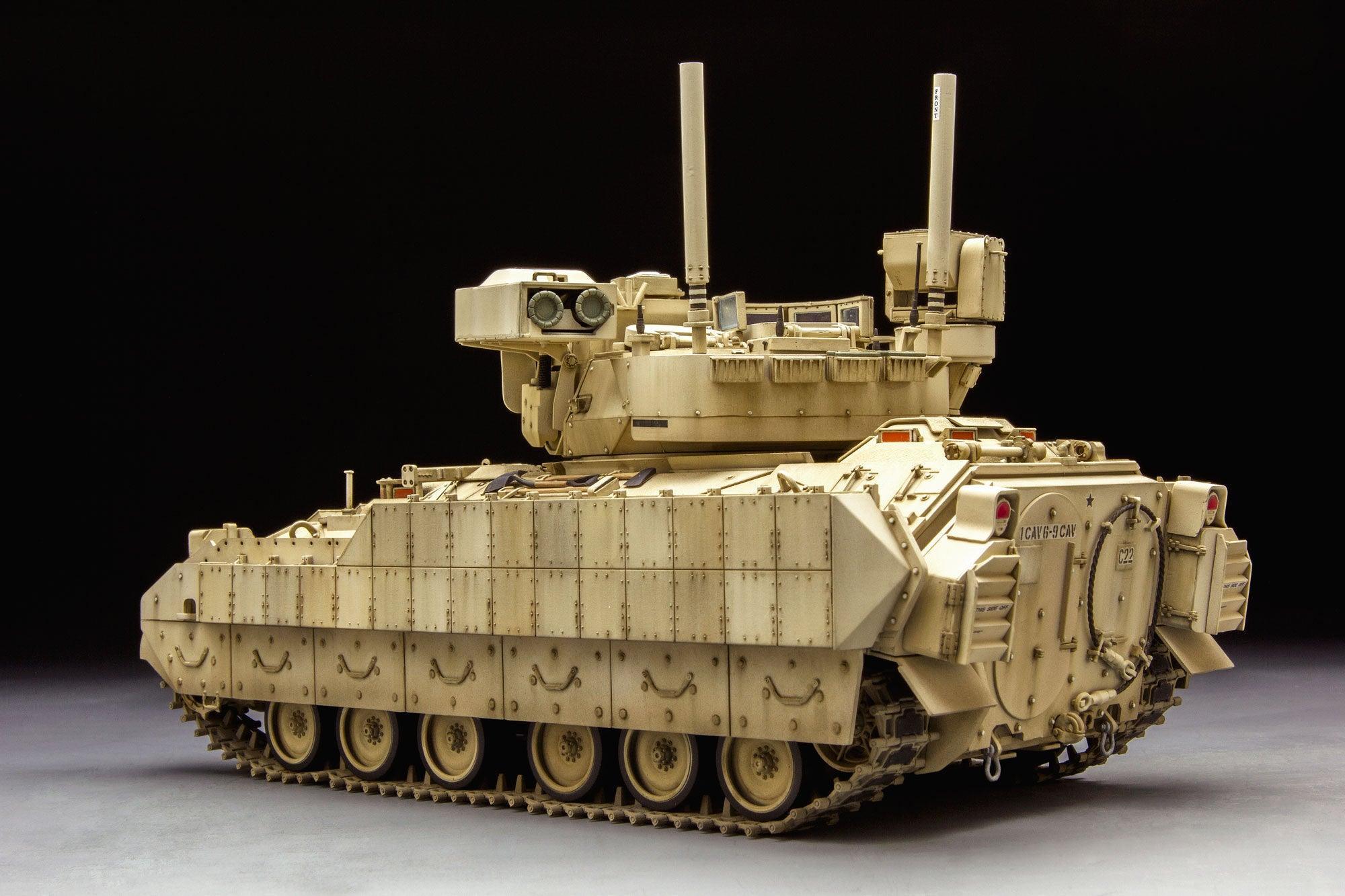 Meng SS-006 US CFV M3A3 Bradley with BUSK III 1/35 Model Kit - A-Z Toy Hobby