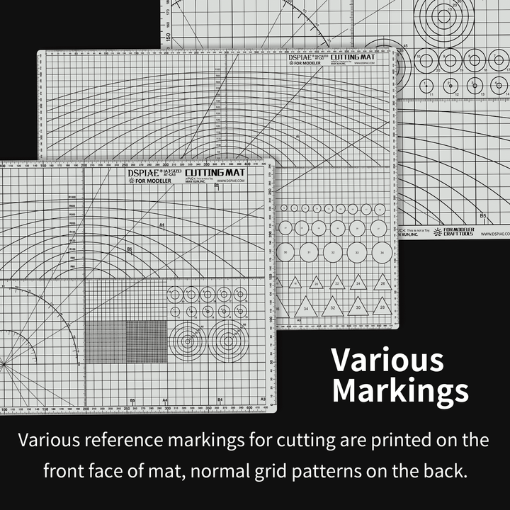 DSPIAE Cutting Mat A3 AT-CA3 - A-Z Toy Hobby