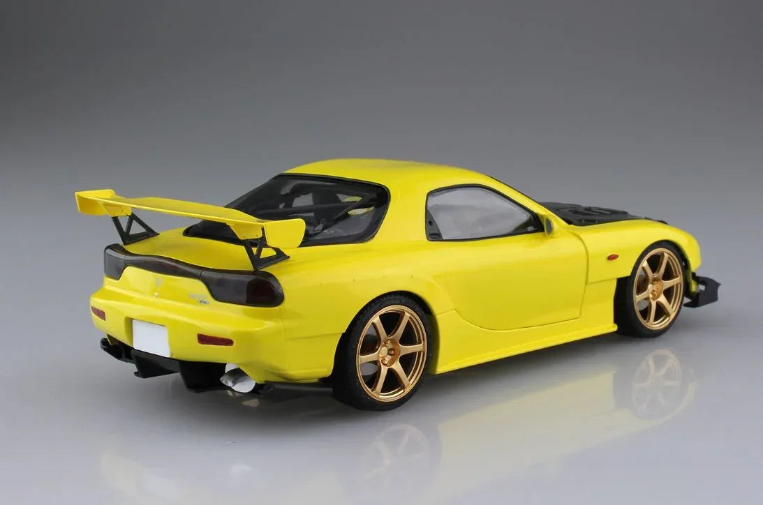 Aoshima 05620 Initial D 8 Takahashi Keisuke FD3S RX-7 Project D Ver. 1/24 Model Kit - A-Z Toy Hobby