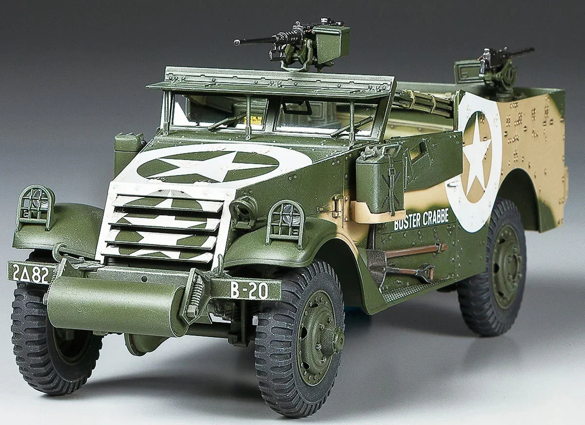 Tamiya 35363 M3A1 Scout Car 1/35 Model Kit - A-Z Toy Hobby