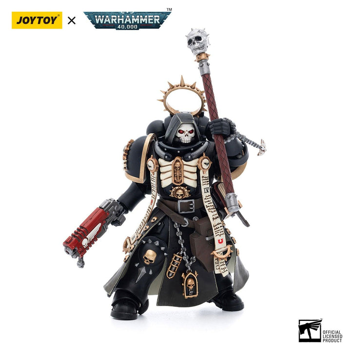Joy Toy Warhammer 40K Ultramarines Primaris Chaplain Brother Varus 1/18 Action Figure - A-Z Toy Hobby