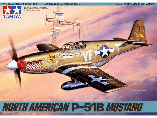 Tamiya 61042 P-51B Mustang 1/48 Model Kit