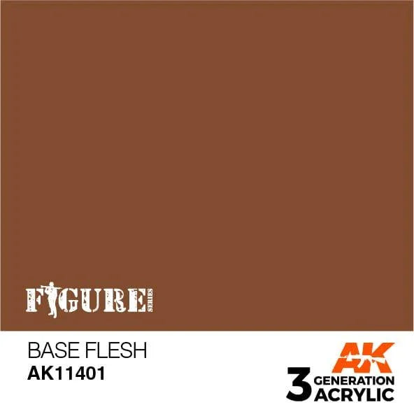 AK Interactive AK11401 3G Figure Base Flesh Paint 17ml - A-Z Toy Hobby