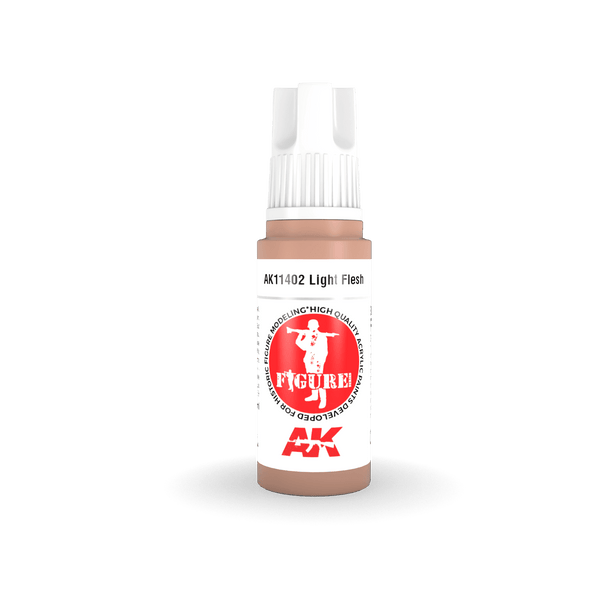 AK Interactive AK11402 3G Figure Light Flesh Paint 17ml