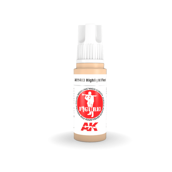 AK Interactive AK11403 3G Figure Highlight Flesh Paint 17ml