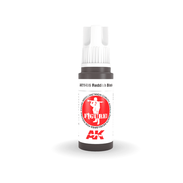 AK Interactive AK11406 3G Figure Reddish Black Paint 17ml