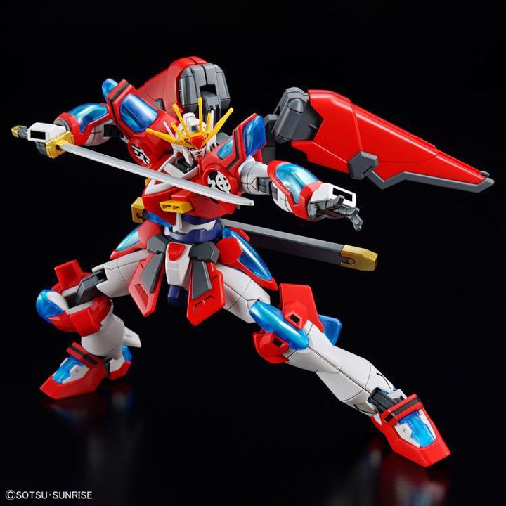 Bandai 04 Shin Burning Gundam HGGBM 1/144 Model Kit - A-Z Toy Hobby