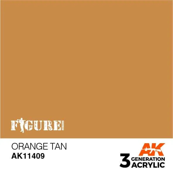 AK Interactive AK11409 3G Figure Orange Tan Paint 17ml - A-Z Toy Hobby