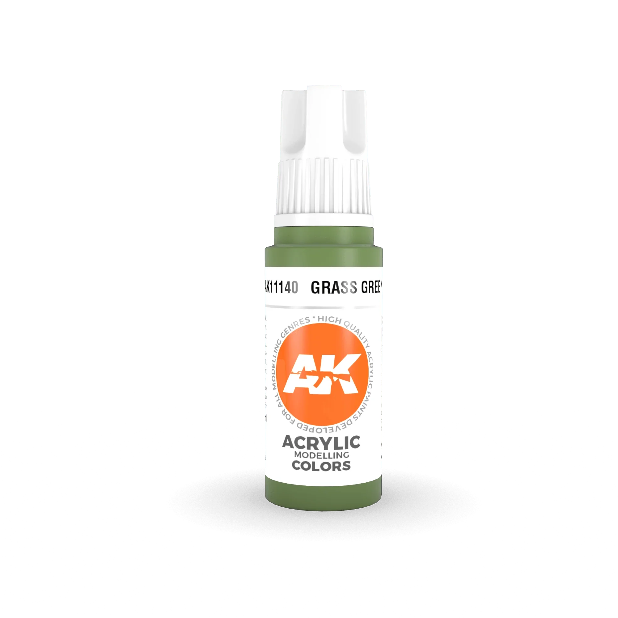 AK Interactive AK11140 3G Grass Green Acrylic Paint 17ml - A-Z Toy Hobby