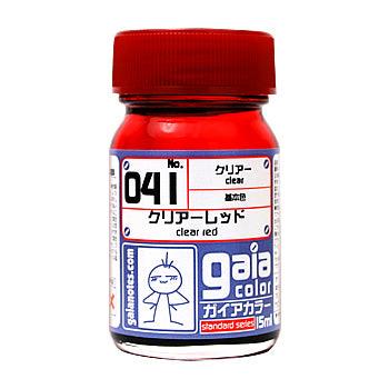 Gaia Notes 041 Clear Red Lacquer Paint 15ml - A-Z Toy Hobby