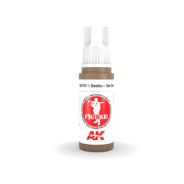 AK Interactive AK11413 3G Figure Denison Tan Base Paint 17ml