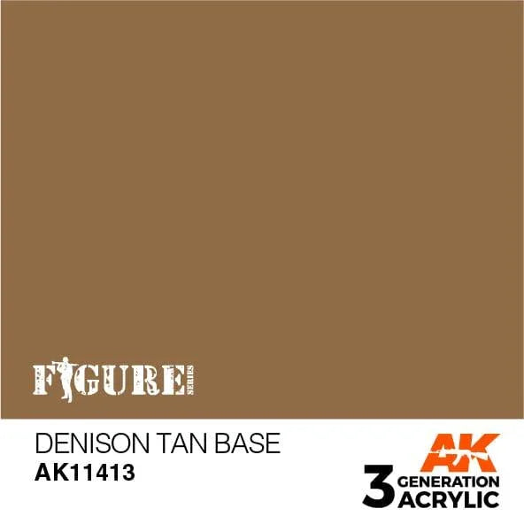 AK Interactive AK11413 3G Figure Denison Tan Base Paint 17ml - A-Z Toy Hobby