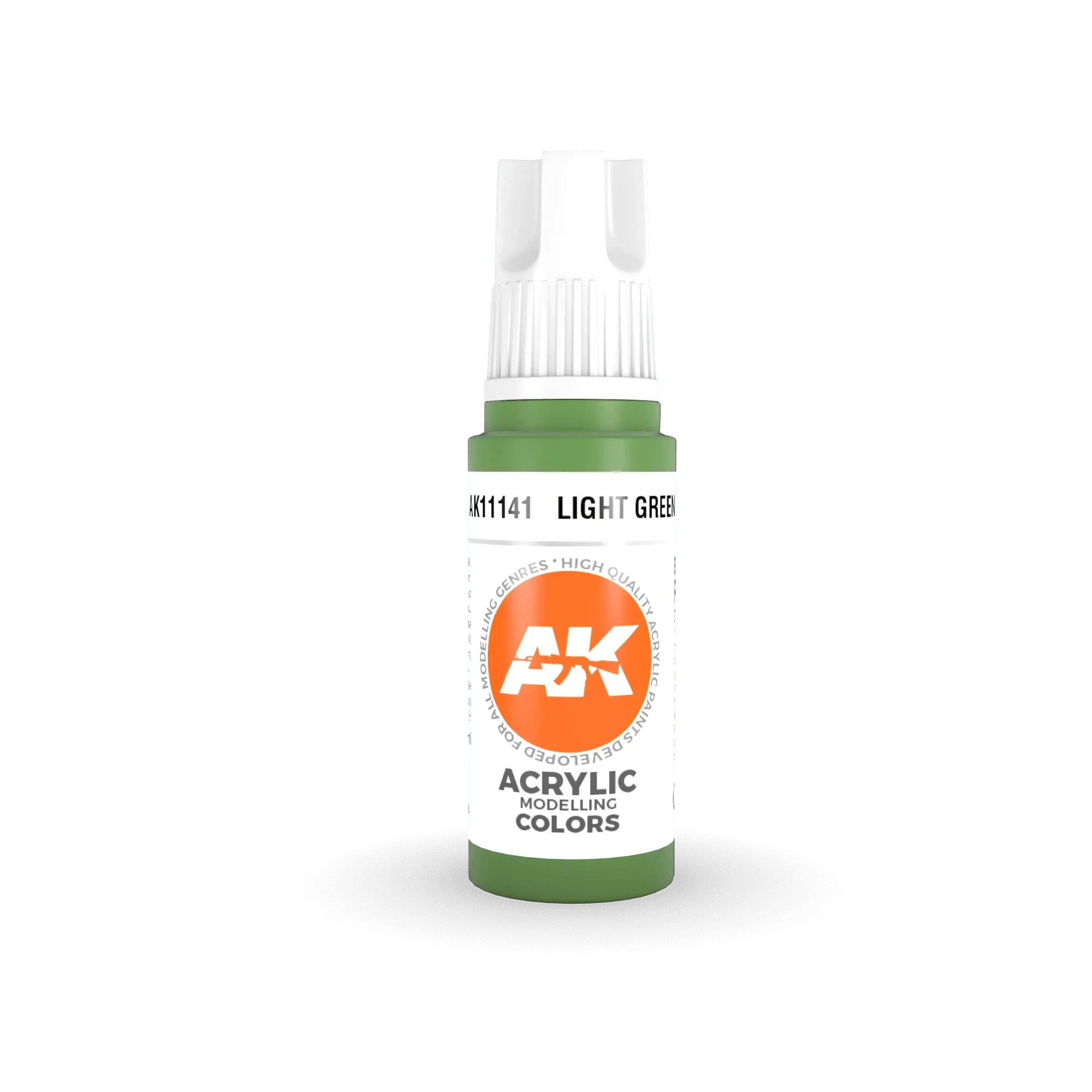 AK Interactive AK11141 3G Light Green Acrylic Paint 17ml - A-Z Toy Hobby