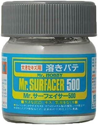 Mr. Hobby SF285 Mr. Surfacer 500 Gray 40ml - A-Z Toy Hobby