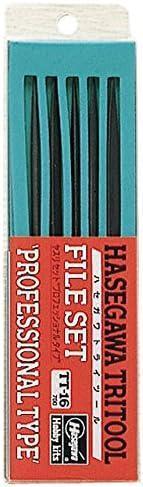 Hasegawa TT16 File Set Professional Type (5pcs) - A-Z Toy Hobby