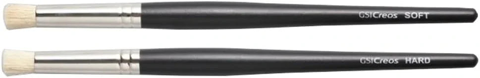 Mr. Hobby MB34 Mr. Weathering Brush Set Extra Large (Soft & Hard) - A-Z Toy Hobby