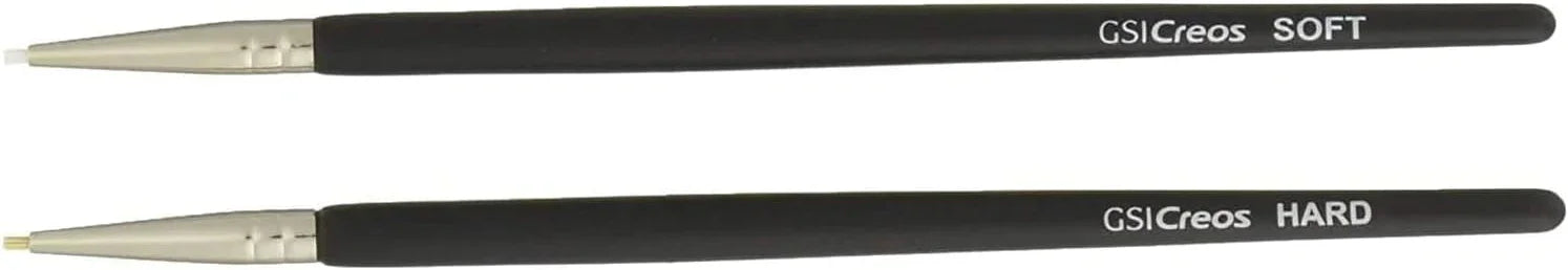 Mr. Hobby MB35 Mr. Weathering Brush Set Extra Small (Soft & Hard) - A-Z Toy Hobby