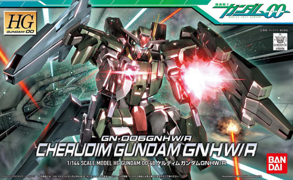 Bandai 48 Cherudim Gundam GNHW/R HG00 1/144 Model Kit